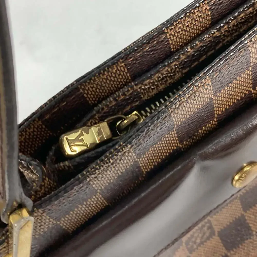 LOUIS VUITTON Brown Damier Canvas Shoulder Bag